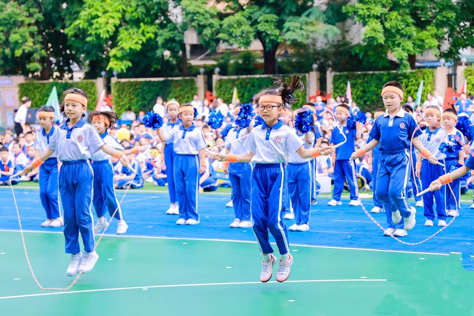 活力校园④丨展青春风采 铸时代少年 园岭小学学子在运动赛场上绽芳华(图6)
