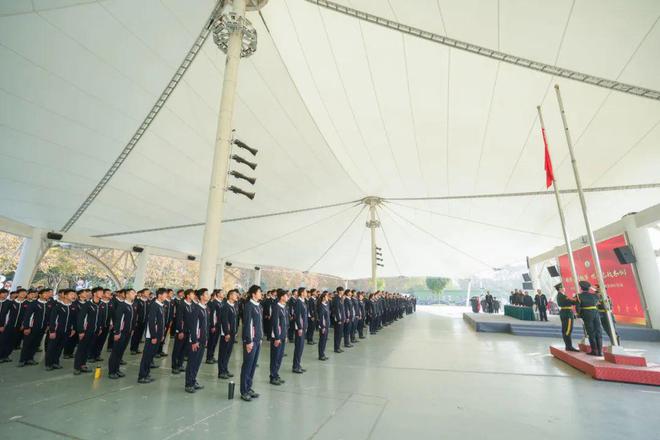 市竞技体育训练管理中心2023年运动队军训开营