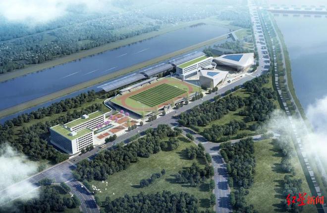 主体完工！四川省体育运动学校预计年底前正式竣工(图2)